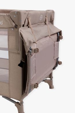 Кровать-манеж с пеленатором 2 в 1 Tino Velano 46161 beige