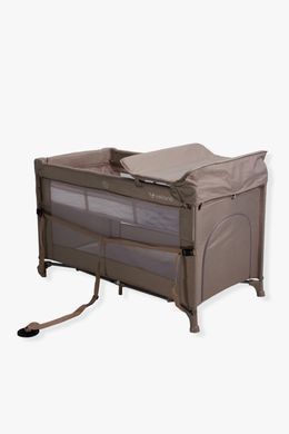 Кровать-манеж с пеленатором 2 в 1 Tino Velano 46161 beige