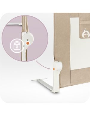 Универсальная защитная барьерка для кровати LEXI PLUS XL MoMi AKCE00062