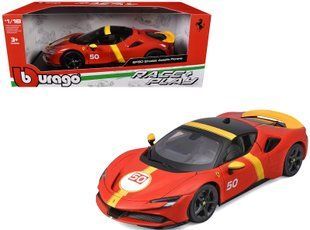 Металева автомодель Ferrari SF90 Stradale Assetto Fiorano (1:18) Bburago 18-16021