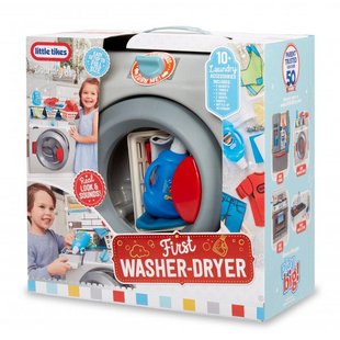 Дитяча інтерактивна пральна машинка First Washer-Dryer Little Tikes 651410