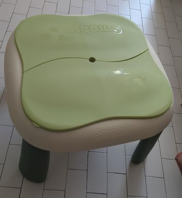 Игровой водный стол-песочница с крышкой и аксессуарами 3в1 Smoby Life Sand and Water Table 7600840111