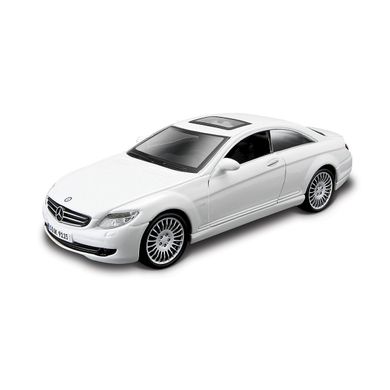 Металлическая машинка Mercedes-Benz Cl-550 Bburago 18-43032 (черный, белый)