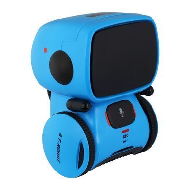 AT-Rоbot інтерактивний робот з голосовим і сенсорним керуванням Ahead Toys AT001-05-UKR синій