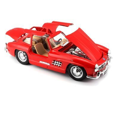 Металева машинка Mercedes-Benz 300 Sl (1954) Bburago 18-22023 (в асортименті)
