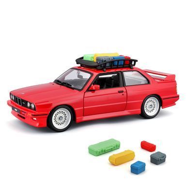 Металева машинка BMW M3 Eurotrek (1988) Bburago 18-23014 (1:24)