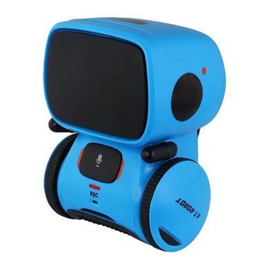 AT-Rоbot інтерактивний робот з голосовим і сенсорним керуванням Ahead Toys AT001-05-UKR синій