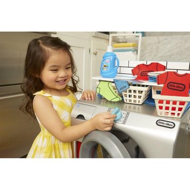 Дитяча інтерактивна пральна машинка First Washer-Dryer Little Tikes 651410