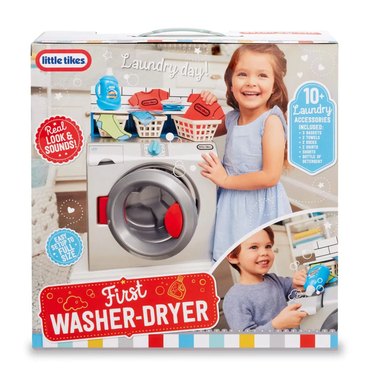 Дитяча інтерактивна пральна машинка First Washer-Dryer Little Tikes 651410