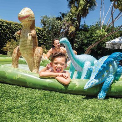 Дитячий ігровий центр-басейн Jurassic Adventure Play Center Intex 56132