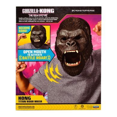 Інтерактивна маска Кінг-Конга Godzilla vs Kong The New Empire Kong Titan Roar Mask Playmates 35672