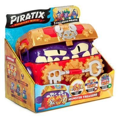 Ігровий набір Скриня зі скарбами Piratix Adventure World Monster Treasure PPXSP116IN00