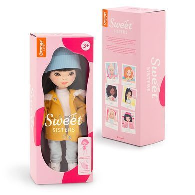 Кукла Лилу в горчичной парке Sweet Sisters Lilu Orange Toys SS04-10