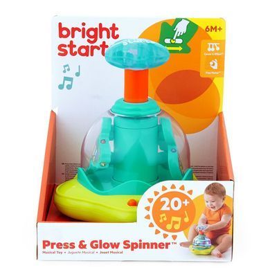 Музыкальная игрушка волчка Press & Glow Spinner Bright Starts 10042