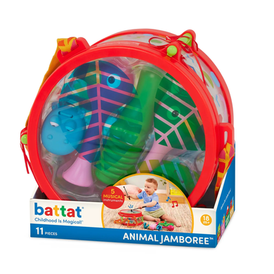 Набор музыкальных игрушек Animal Jamboree Battat BT1929Z