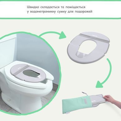Складна накладка адаптер на унітаз FoldAway Ingenuity 17284