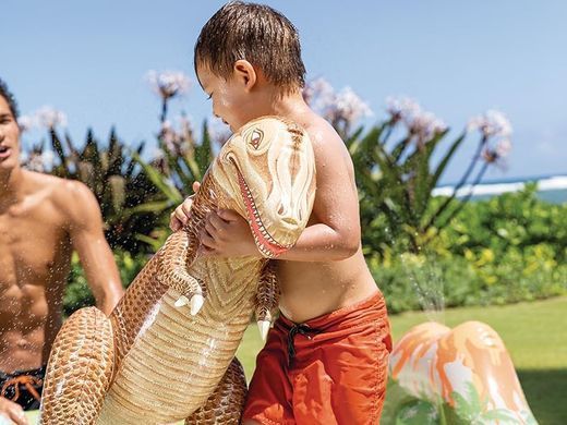 Дитячий ігровий центр-басейн Jurassic Adventure Play Center Intex 56132