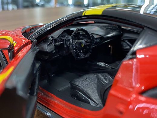 Металева автомодель Ferrari SF90 Stradale Assetto Fiorano (1:18) Bburago 18-16021