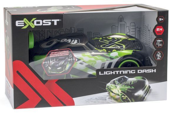 Уцінка Машинка на радіокеруванні LED Exost Lighting Dash (2,4 GHz, 33см, 1:14) Silverlit 20630