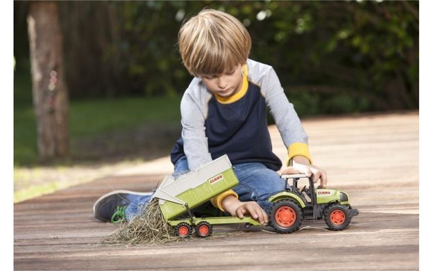 Іграшковий трактор з із причепом (57 см) Claas Ares Set Dickie Toys 3739000