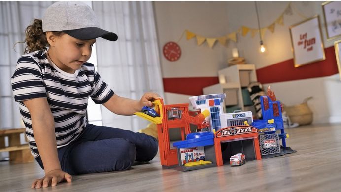 Игровой набор Спасательная станция Fire and Rescue Playset Dickie Toys 3719021