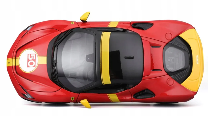 Металева автомодель Ferrari SF90 Stradale Assetto Fiorano (1:18) Bburago 18-16021