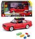 Металева машинка BMW M3 Eurotrek (1988) Bburago 18-23014 (1:24)