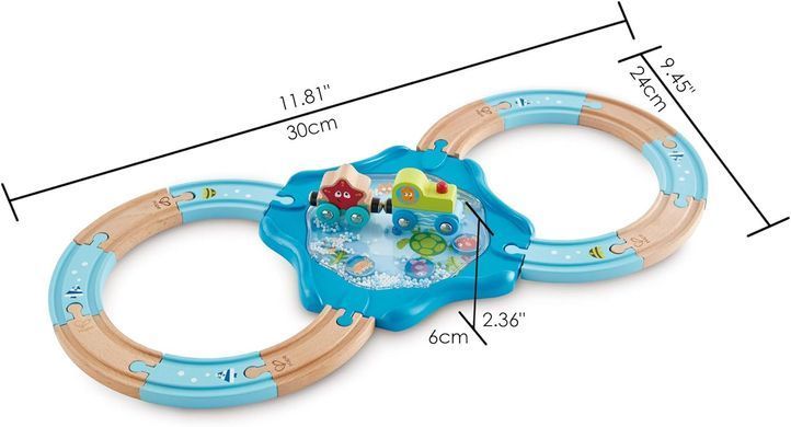 Іграшкова залізниця Підводний світ (15 ел.) Hape E3827