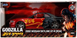 Металева машина Godzilla 1:24 Die Cast 2002 Nissan Skyline GT-R (R34) Jada Toys 253253024