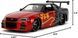 Металева машина Godzilla 1:24 Die Cast 2002 Nissan Skyline GT-R (R34) Jada Toys 253253024
