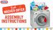 Дитяча інтерактивна пральна машинка First Washer-Dryer Little Tikes 651410