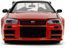 Металева машина Godzilla 1:24 Die Cast 2002 Nissan Skyline GT-R (R34) Jada Toys 253253024