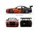 Металева машина Godzilla 1:24 Die Cast 2002 Nissan Skyline GT-R (R34) Jada Toys 253253024