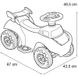 Дитячий автомобіль McQueen Quad 6V Feber 11148