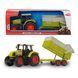 Іграшковий трактор з із причепом (57 см) Claas Ares Set Dickie Toys 3739000