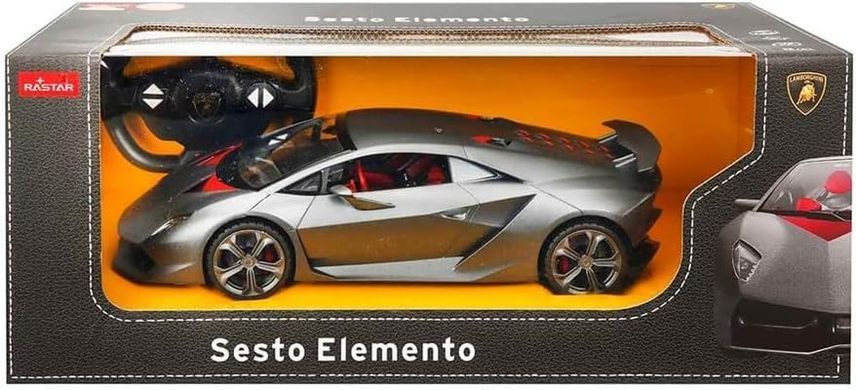 Машинка на радиоуправлении Lamborghini Sesto Elemento (1:14) Rastar 49200