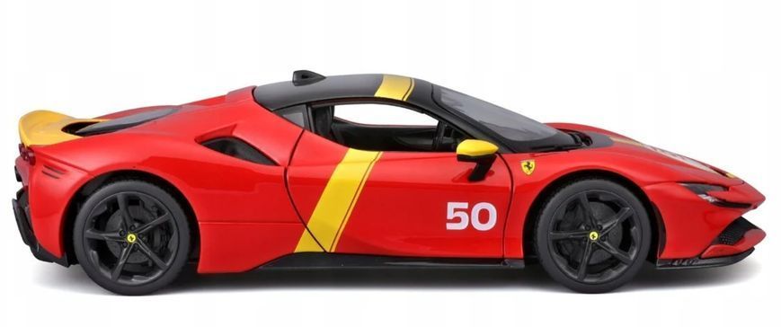 Металева автомодель Ferrari SF90 Stradale Assetto Fiorano (1:18) Bburago 18-16021
