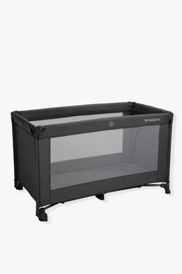 Ліжко-манеж з пеленатором 2 в 1 Tino Velano 46160 dark grey