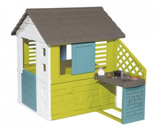 Игровой домик с летней кухней Pretty House and Kitchen Smoby 810722