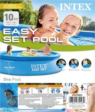 Надувний басейн Easy Set Intex 28120, 305 х 76 см