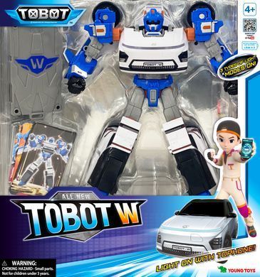 Робот - трансформер Tobot W S6 Детективи галактики Young Toys  301174