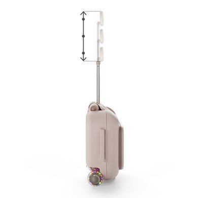Детский чемодан-каталка 2 в 1 Kinderkraft Cabby Rose Gold KACABB00GLD0000