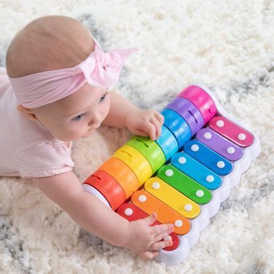 Детский ксилофон с колокольчиками Fat Brain Toys Rock N' Roller Piano F281ML