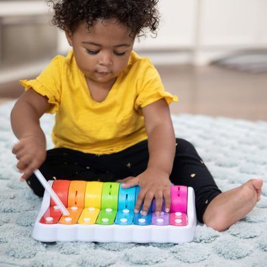 Детский ксилофон с колокольчиками Fat Brain Toys Rock N' Roller Piano F281ML