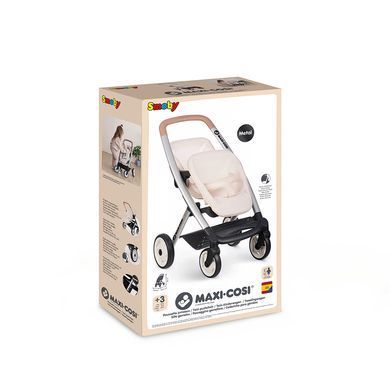 Коляска для ляльок близнюків Maxi-Cosi&nbsp;Smoby 7600253222 айворі