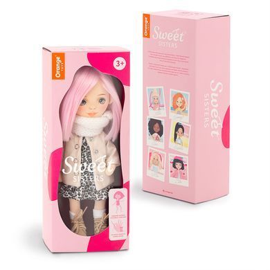 КЕЖУАЛ кукла Билли в кожаном пуховике Sweet Sisters Billie Orange Toys SS06-12