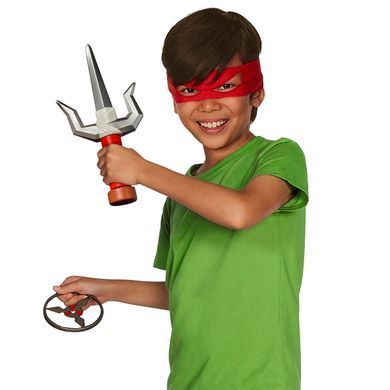 Набір іграшкової зброї Сай Рафаеля Мovie III Spin Attack Role Play TMNT Playmates Toys 84269
