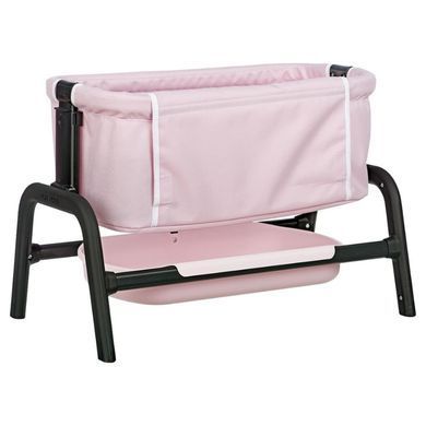 Приставне ліжечко для ляльки (38 см) Maxi-Cosi Smoby 7600240243 рожева перлина