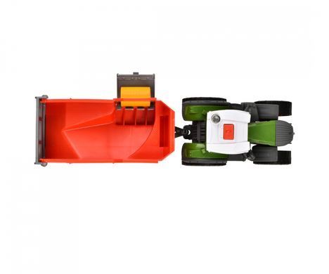 Іграшковий трактор з причепом Fendt (26 см) Dickie Toys 3734001 світло та звук
