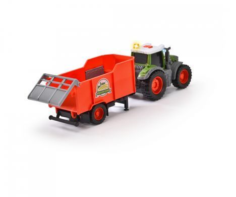 Іграшковий трактор з причепом Fendt (26 см) Dickie Toys 3734001 світло та звук